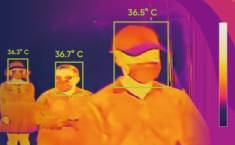 Termokamera na meranie teploty ľudského tela