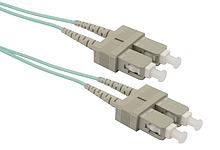 Patch kabel 50/125 SCupc/SCupc MM OM3 1m