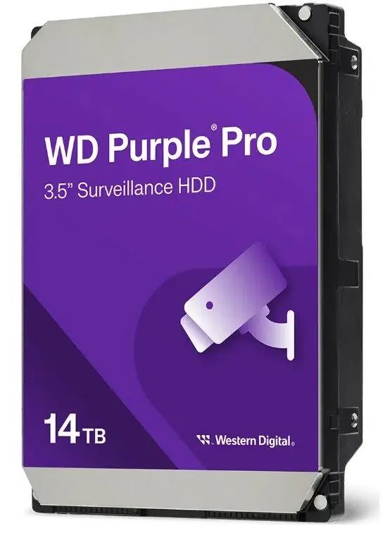 HDD 14TB WD Purple PRO 512MB cache