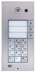 2N® Analog Základní modul, 3x1 tlačítko + klávesnice