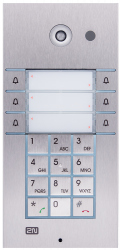 2N® IP Vario - 3x2 tlačítka, kamera, klávesnice