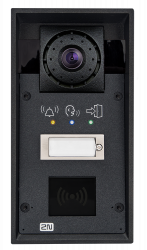 2N® IP Force - 1 tlaèidlo, HD kamera, piktogramy, 10W reproduktor, príprava na èítaèku