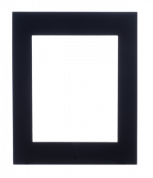 2N® IP Verso - Rám pro instalaci na povrch, 1 modul - černý
