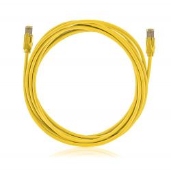 Patch kábel STP Category 6A LSOH, žltý, 10 m